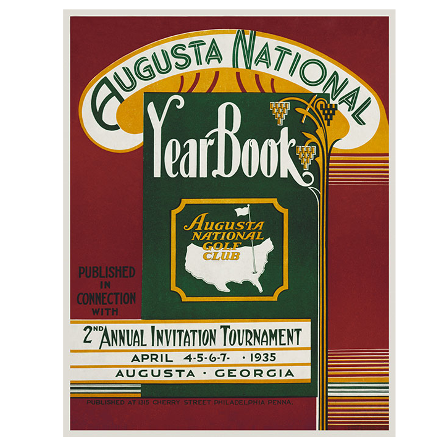 Masters 1935 Invitational Poster