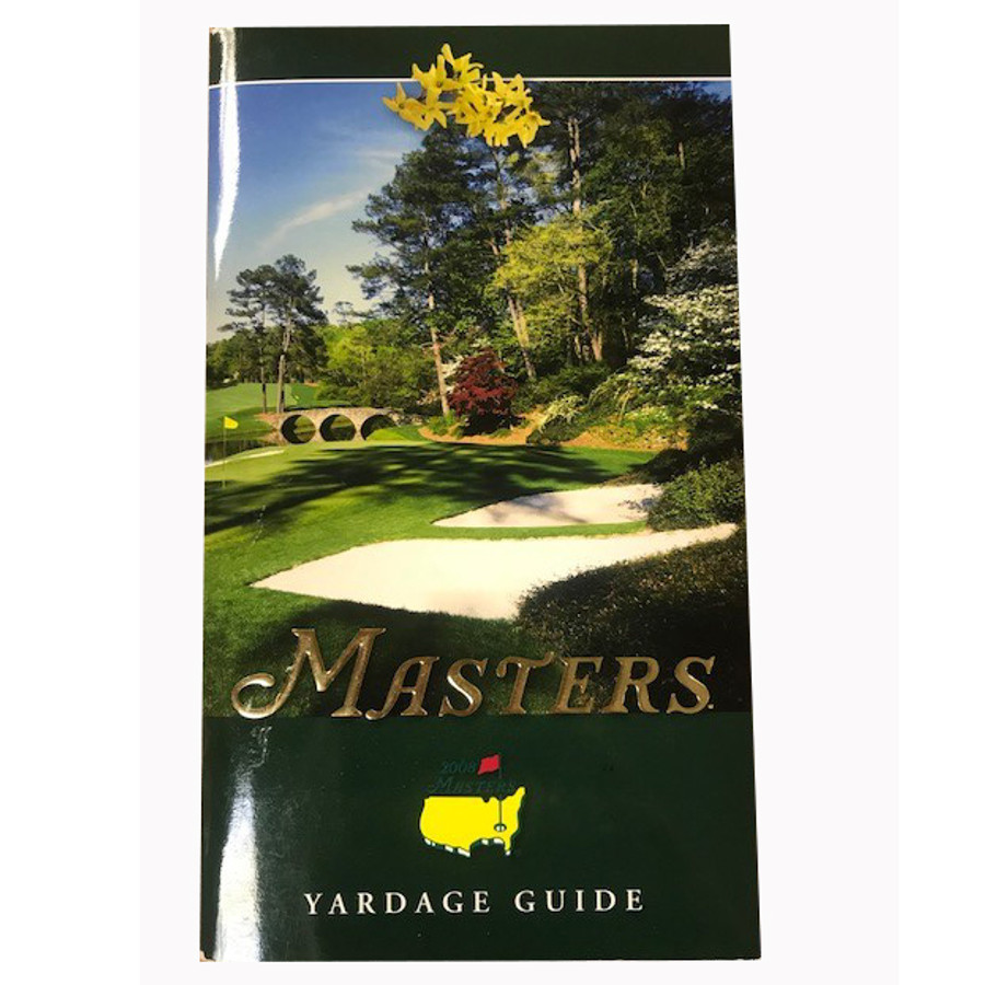 2008 Masters Yardage Guide