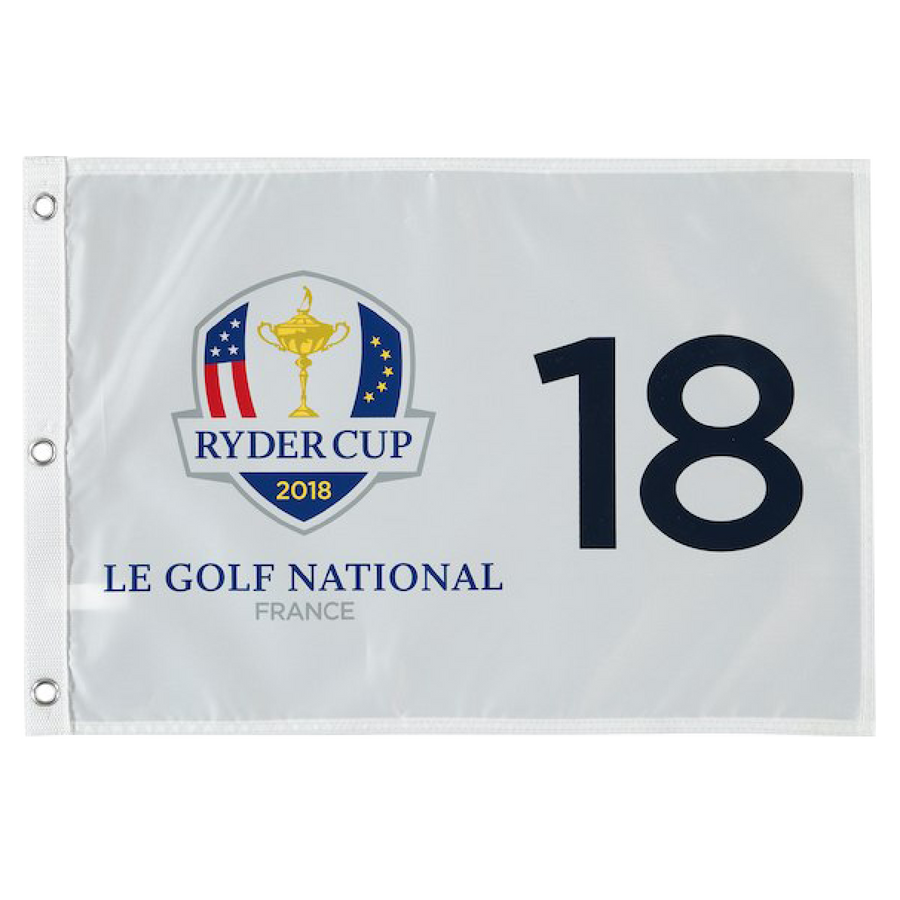 2018 Ryder Cup Screen Printed Pin Flag- Le Golf National France