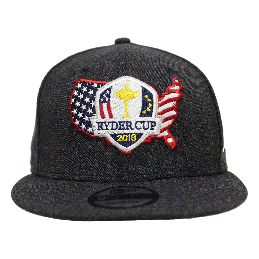 2018 Ryder Cup USA New Era Snapback Hat- Navy Wool