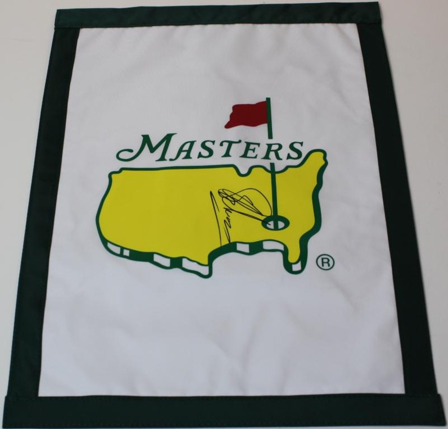 Charl Schwartzel Signed Masters Garden Flag