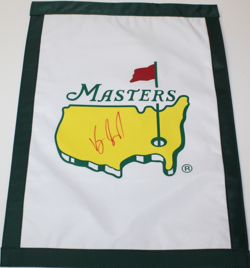 Vijay Singh Masters Autographed Authenic Masters Garden Flag
