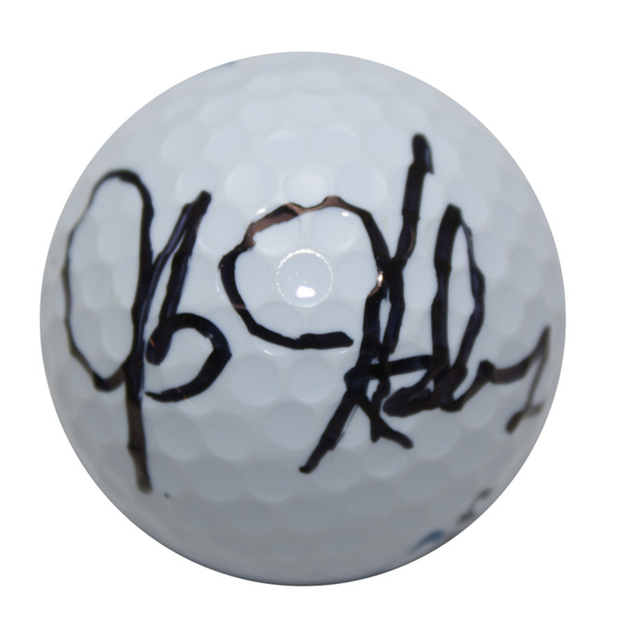 JB Holmes Autographed Golf Ball