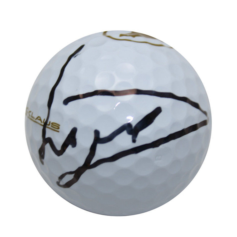Luke Donald Autographed Memorial Logo Golf Ball