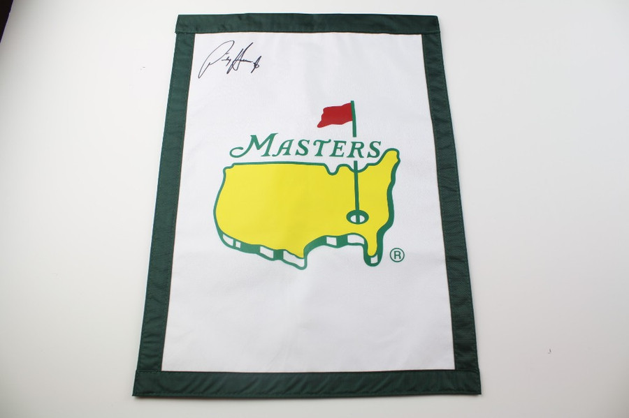 Masters Garden Flag Autographed Padrag Harrington