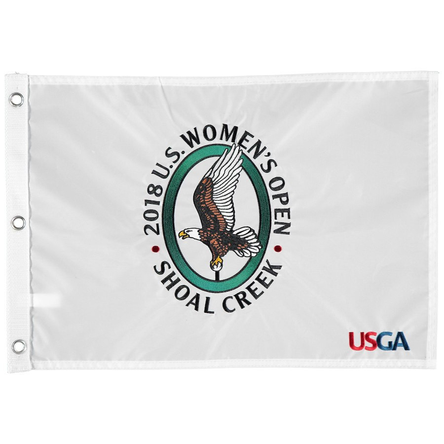 2018 US Women's Open Embroidered Pin Flag