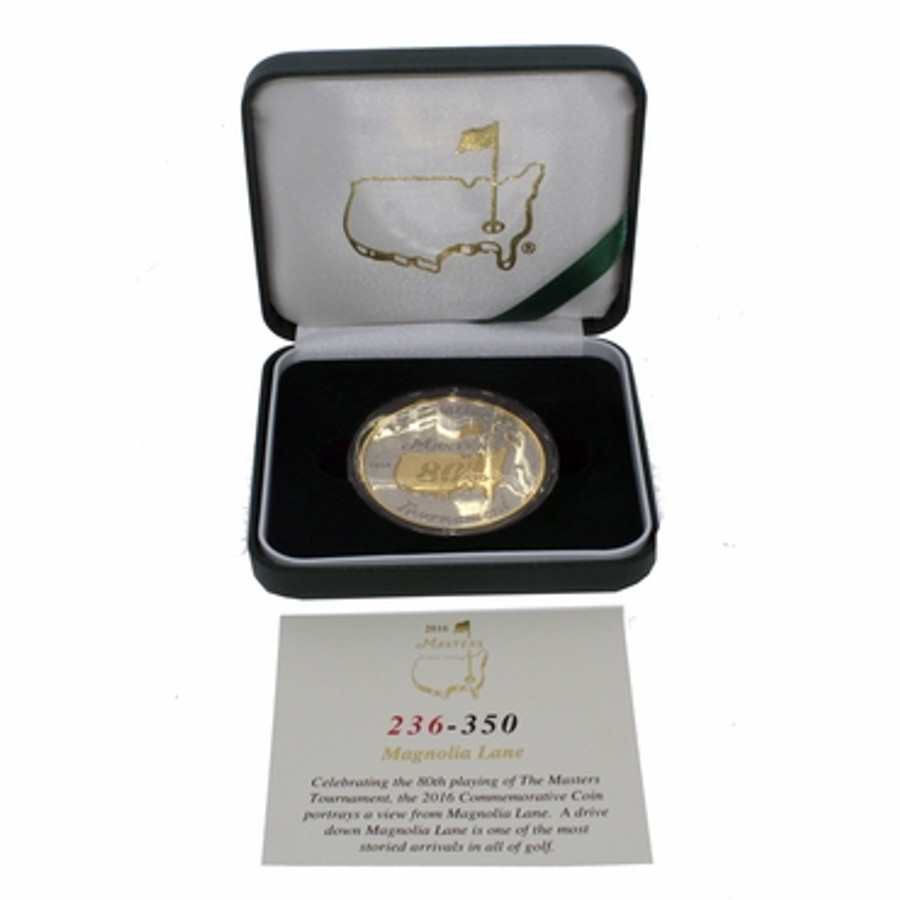 2016 Masters Tournament Collectors Coin