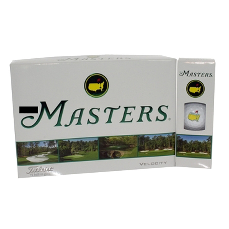 Masters Golf Balls - Velocity - Dozen - 2015 Version