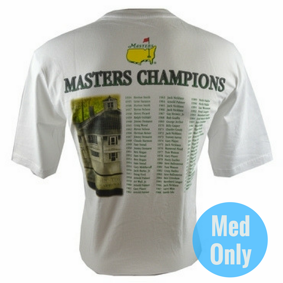 2015 Masters Champions White T-Shirt