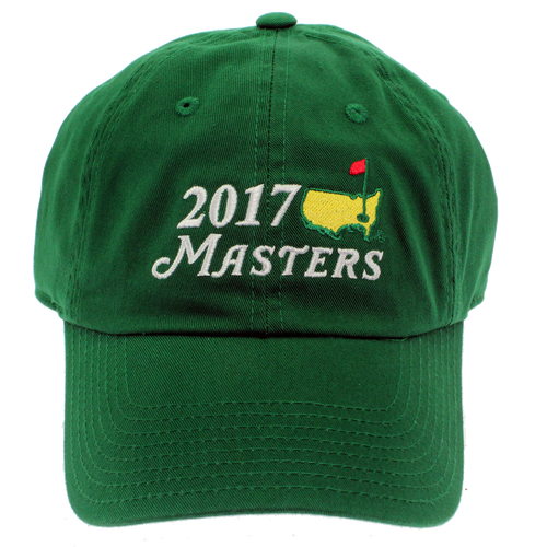 Masters 2017 Collection - 2017 Dated Masters Green Big Logo Caddy Hat