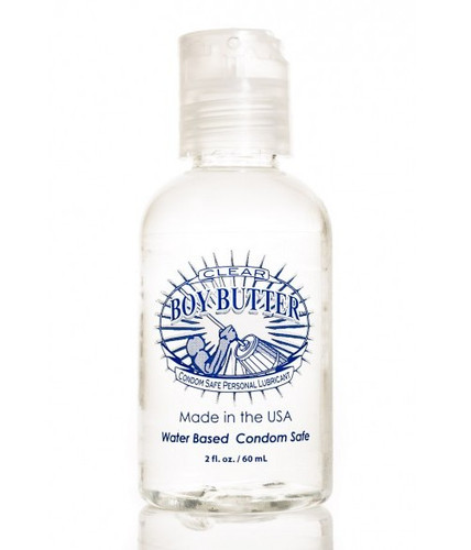 Boy Butter H2O Clear Bottle 2oz