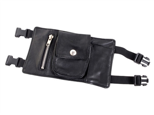 Mister B Leather Party Wallet All Black