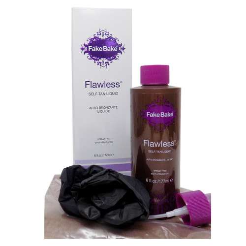 Fake Bake - FLAWLESS Self-Tan Liquid & Professional Mitt 6 oz