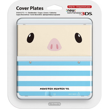 NEW NINTENDO 3DS COVER PLATES N. 038 (MONSTER HUNTER POOGIE) NEW NINTENDO 3DS COVER PLATES N. 038 (MONSTER HUNTER POOGIE)