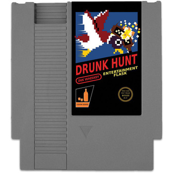 CONCEALABLE ENTERTAINMENT FLASK - DRUNK HUNT CONCEALABLE ENTERTAINMENT FLASK - DRUNK HUNT