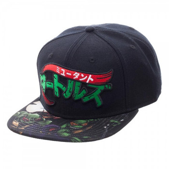 Teenage Mutant Ninja Turtles Manga Sublimated Bill Snapback Teenage Mutant Ninja Turtles Manga Sublimated Bill Snapback