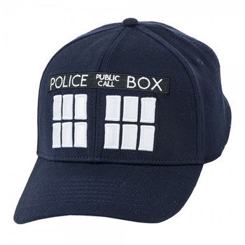 Dr. Who Tardis Navy Flex Cap Dr. Who Tardis Navy Flex Cap