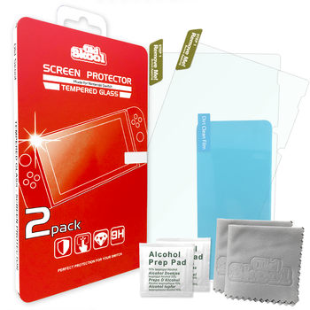 TEMPERED GLASS SCREEN PROTECTOR 2PACK FOR SWITCH TEMPERED GLASS SCREEN PROTECTOR 2PACK FOR SWITCH