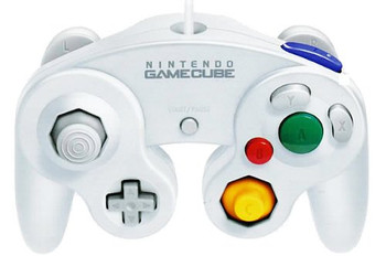 NINITENDO WHITE GAMECUBE CONTROLLER NINITENDO WHITE GAMECUBE CONTROLLER