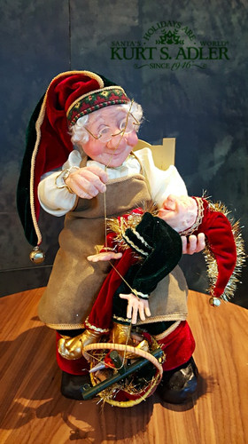 Kurt's Adler Puppet Maker Christmas Doll