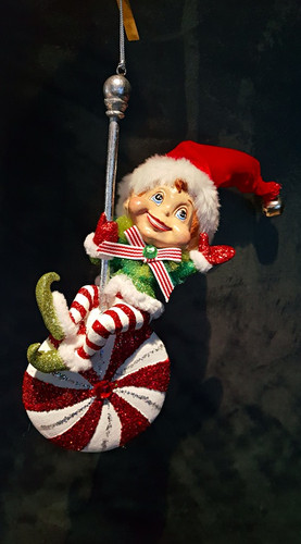 Katherine's Collection Lollipop Elf Decoration