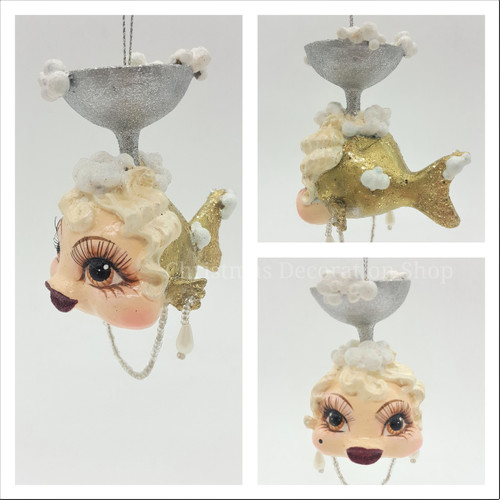 Gatsby Kissing fish is part of our new 2018 Collection this season. fun way to dress your Christmas tree with the kissing fish collection.