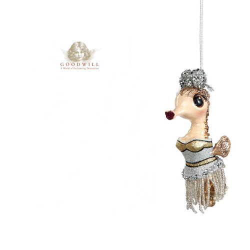 Gatsby Seahorse Christmas Tree ornament Display 12,5cm