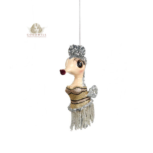 Goodwill Gatsby Seahorse Christmas Tree Ornament 12,5cm