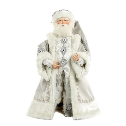 WINTER WONDERL.SANTA DOLL WH 46CM
