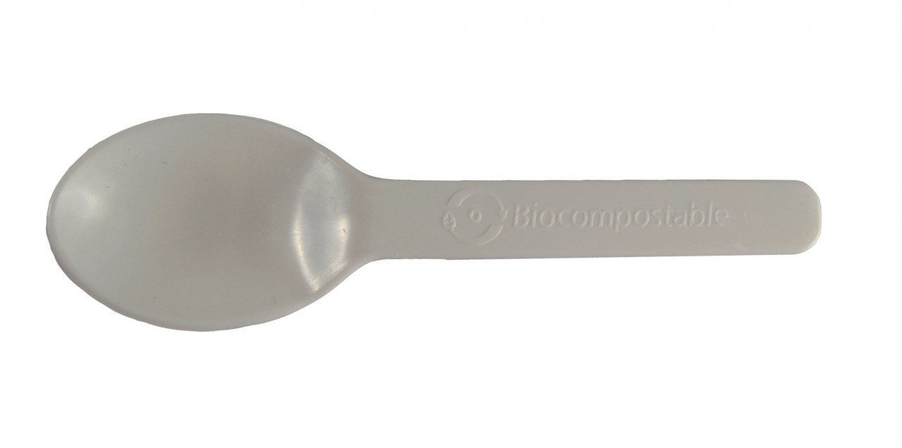 3" Compostable Tasting Spoons Cold Foods to 120F 3000 count Good