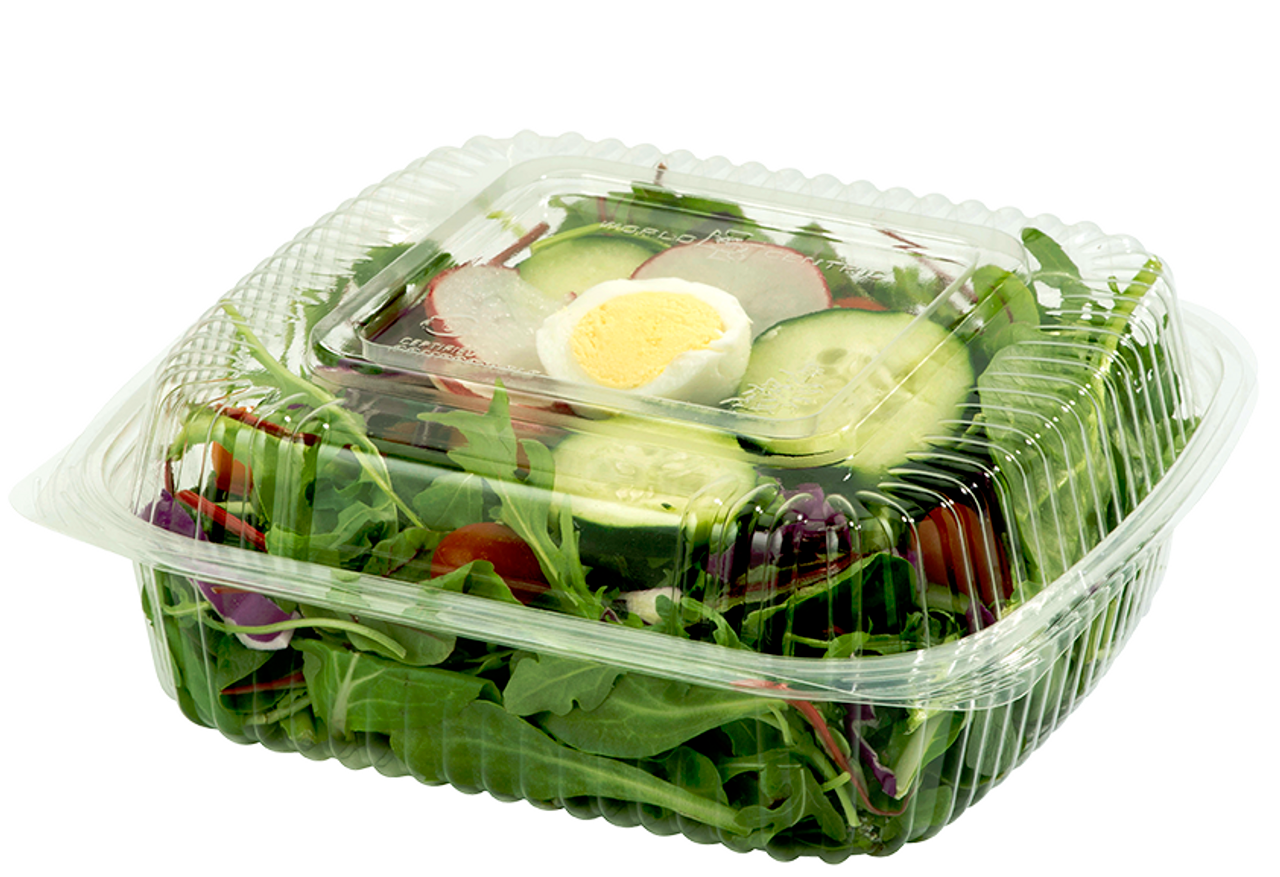 Download Compostable Plastic Clamshell Packaging | Biodegradable Clamshell | Good Start Packaging