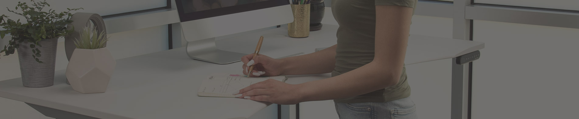 Pre-Configured Standing Desks + Accessories
