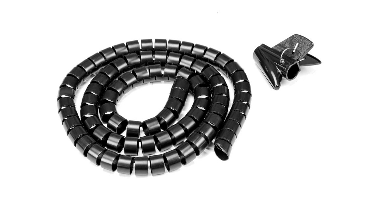 Chair Rail Cord Organizer Kit Part - 44: A Cable Organizer Keeps Your Workstation Clear And Your Computer Cords Out Of The Way As
