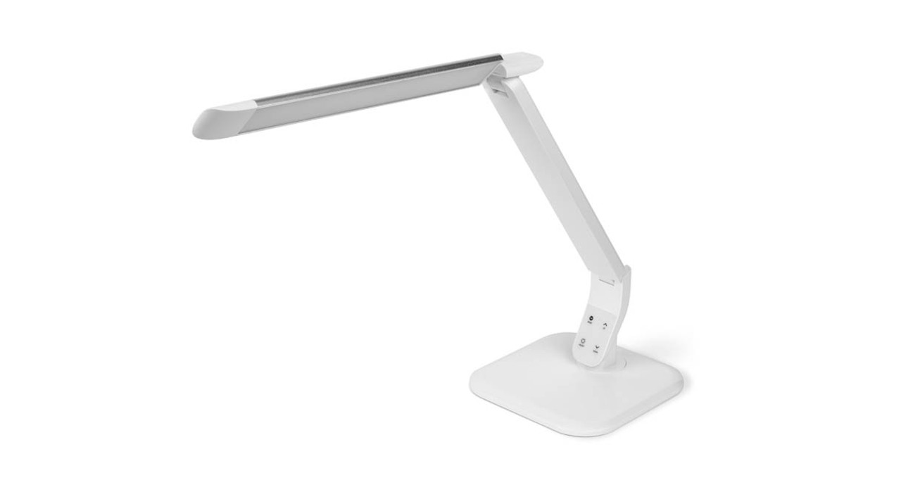 led task light uplift desk