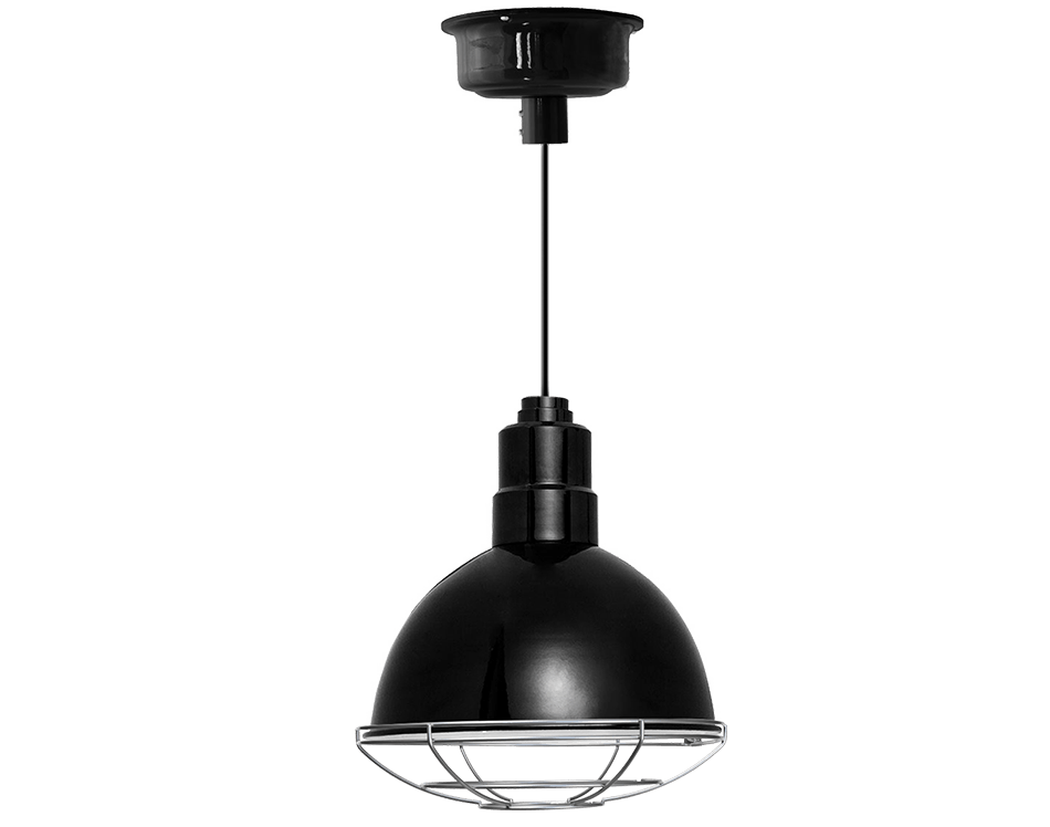 blackspot led cage barn pendant