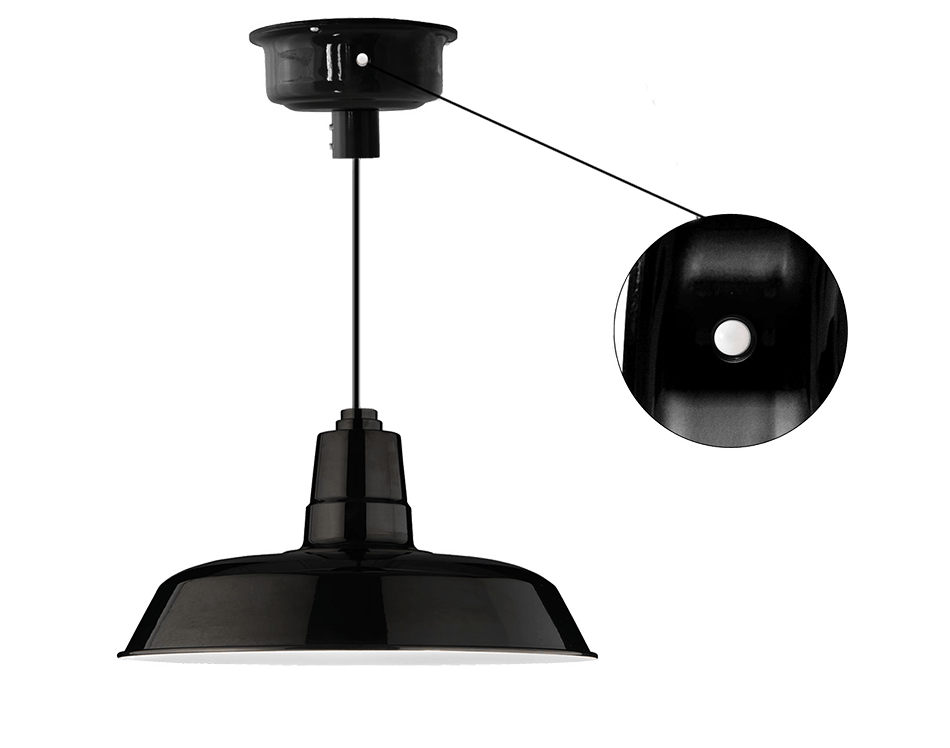 Motion sensored oldage pendant light