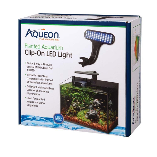 Aqueon Planted Aquarium LED Clip-on Light 20gal Aqueon Planted Aquarium LED Clip-on Light 20gal
