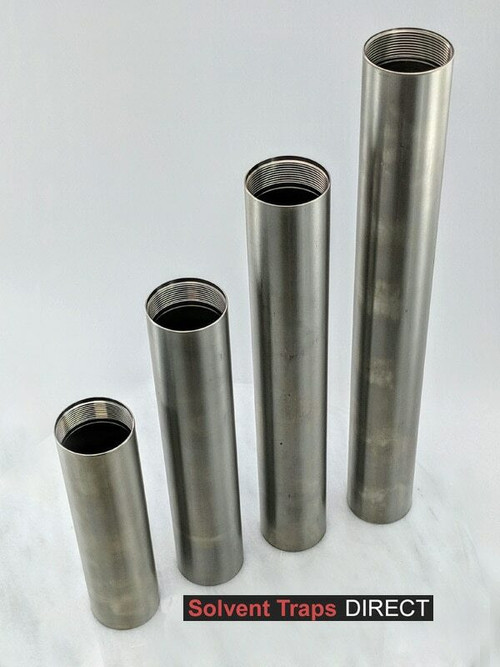 Titanium D Cell Solvent Trap Tubes 6 4 fuel filter 