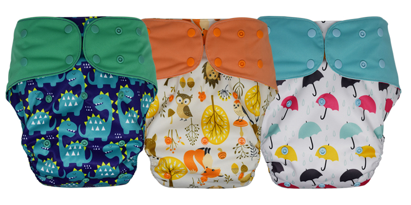 EcoAble Baby Cloth Diapers - All-In-One, Covers, Hybrid, Potty Training ...