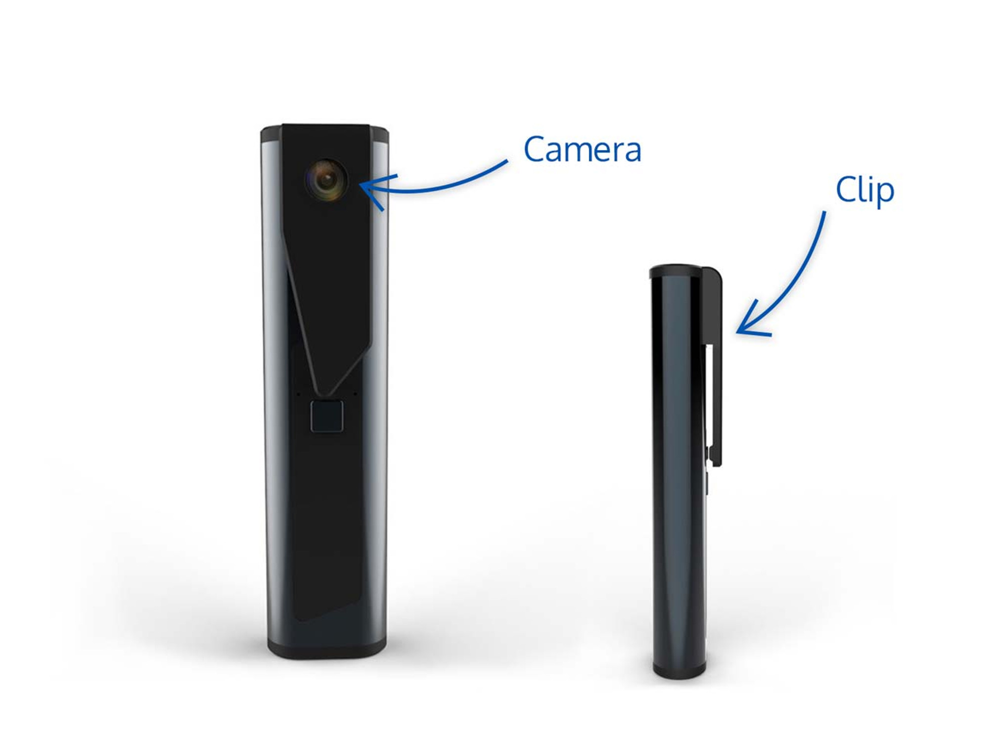 WiFi Slim Pocket Camera Body Worn Cameras BrickHouse Security