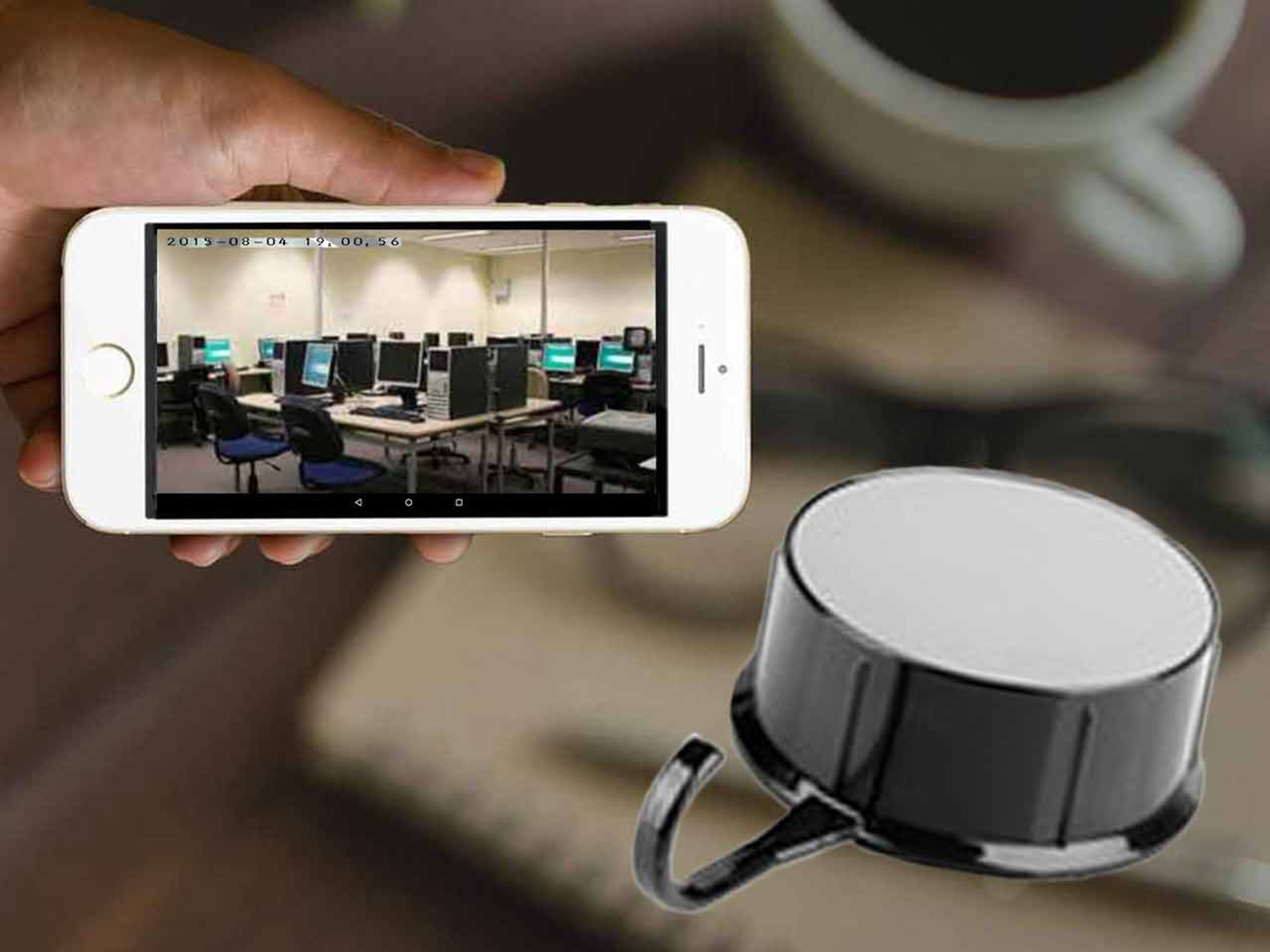 Coat Hook Hidden Camera BrickHouse Security