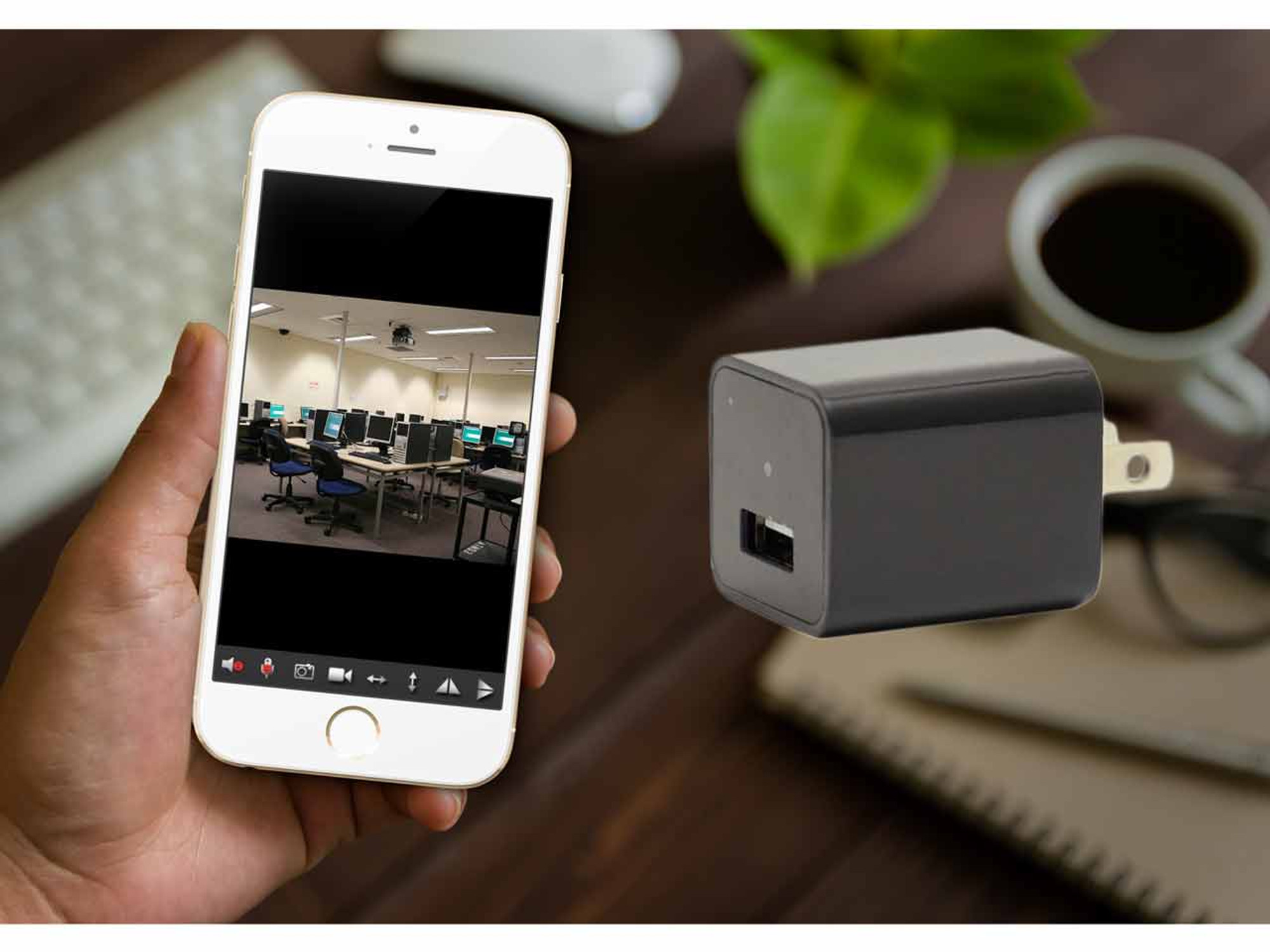 Mini Phone Charger Hidden Camera | Covert Security Camera