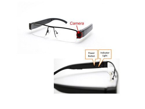 Eyeglasses HD Hidden Camera | Body Cameras | BrickHouse ...