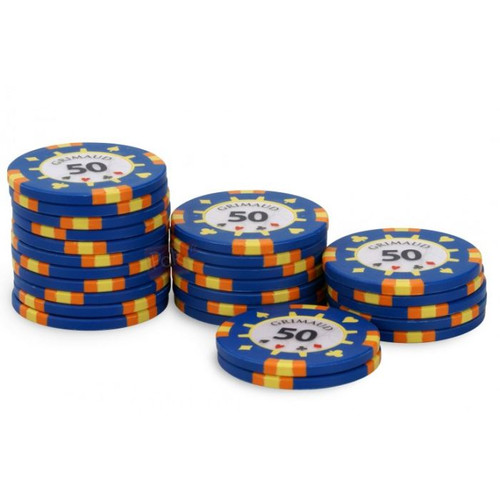 Poker Master Chips, 50U, 25 ct Poker Master Chips, 50U, 25 ct