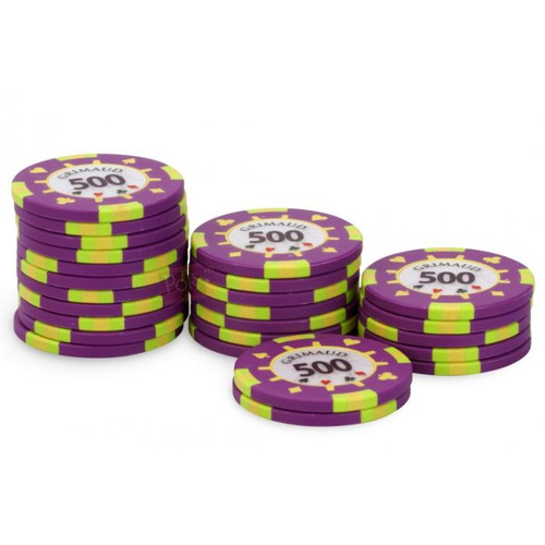 Poker Master Chips, 500U, 25 ct Poker Master Chips, 500U, 25 ct