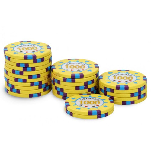 Poker Master Chips, 1000U, 25ct Poker Master Chips, 1000U, 25ct