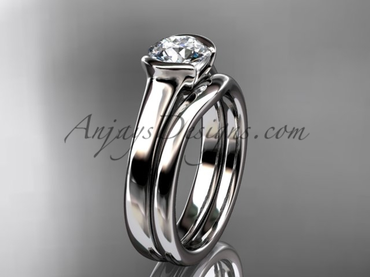 Beautiful Wedding Ring Sets Platinum Vintage Vd10016s