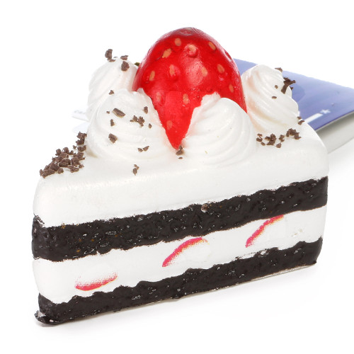Café De N Chocolate Sponge Soft Squishy Cellphone Charms - Strawberry Cream Shortcake