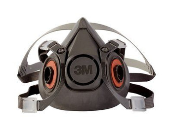 3M 6300 HALF FACE RESPIRATOR, LARGE 3M 6300 HALF FACE RESPIRATOR, LARGE