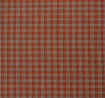 Stretch Plaid Orange/Brown Stretch Plaid Orange/Brown